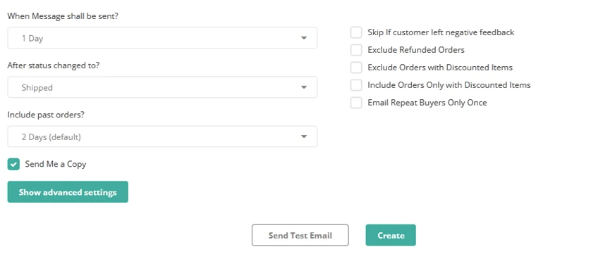 ZonGuru Email Automator tool for automated customer emails on Amazon